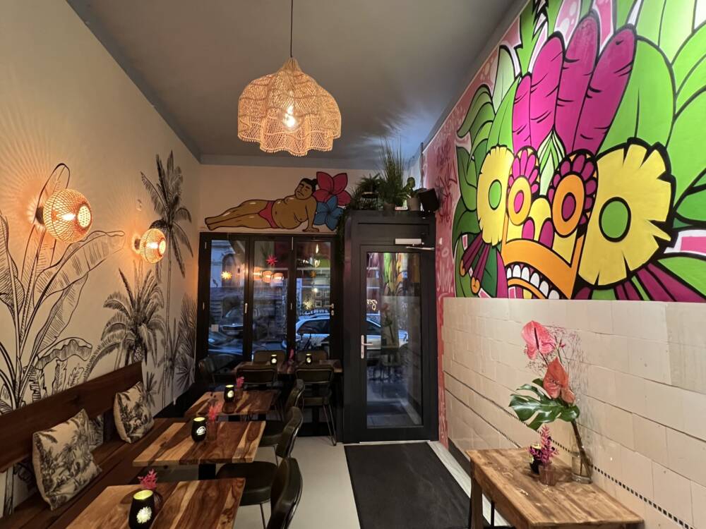 Klein, gemütlich und gut gefüllt: Beim Sri Lankan Wave in der Bellealliancestraße empfiehlt sich eine Reservierung / ©Sri Lankan Wave