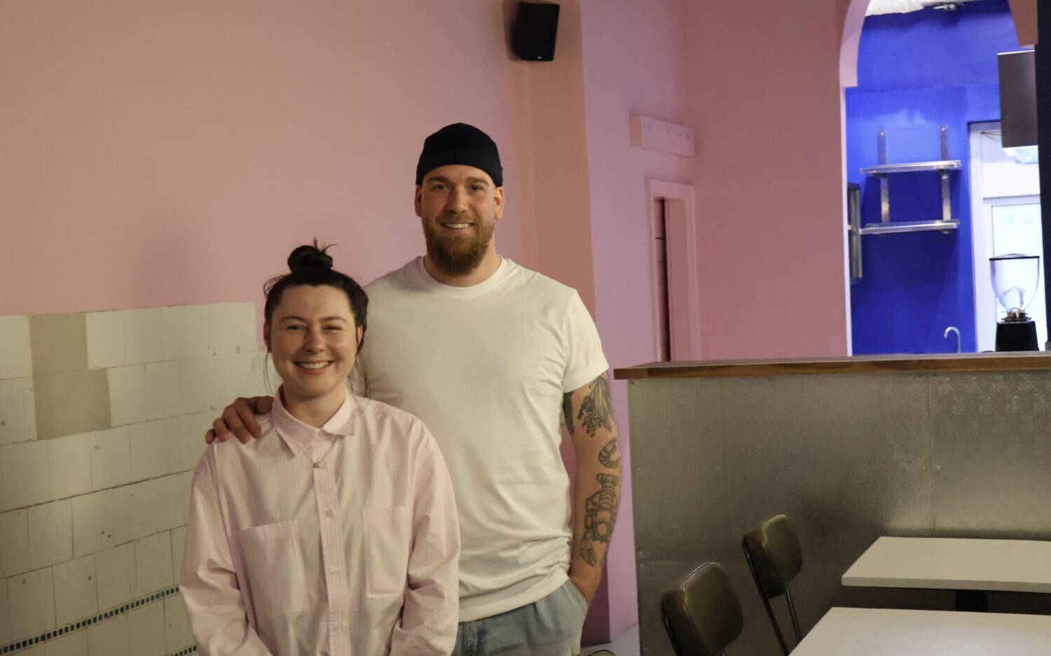 Marie-Louise Becker und Tobias Struck eröffnen bald das Two Alphas Restaurant / ©Alice von der Laden 