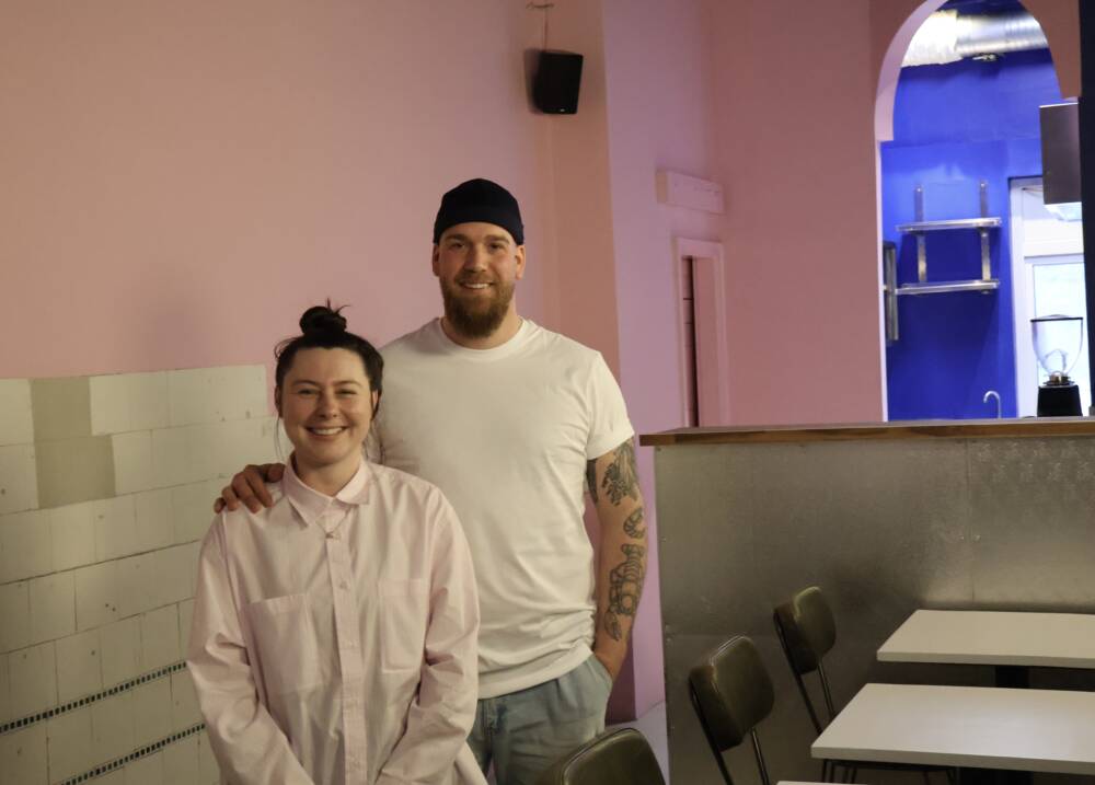 Marie-Louise Becker und Tobias Struck führen gemeinsam das neue Two Alphas Restaurant / ©Alice von der Laden 