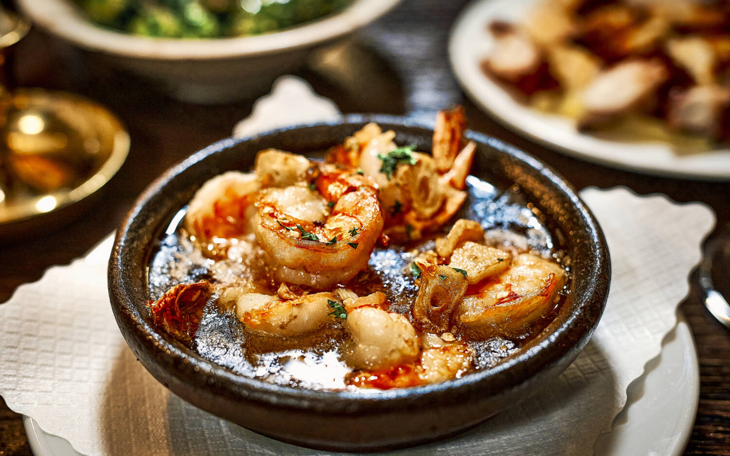 Perfekt gegrillte Garnelen gefällig? Das gibt’s im Barcelona Tapas in Altona-Altstadt / ©Marc Sill