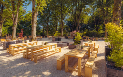 Viel Platz in der Sonne und im Schatten: Der Biergarten des Landhaus Walter zählt zu den Top-Außengastronomien in Winterhude / ©Landhaus Walter