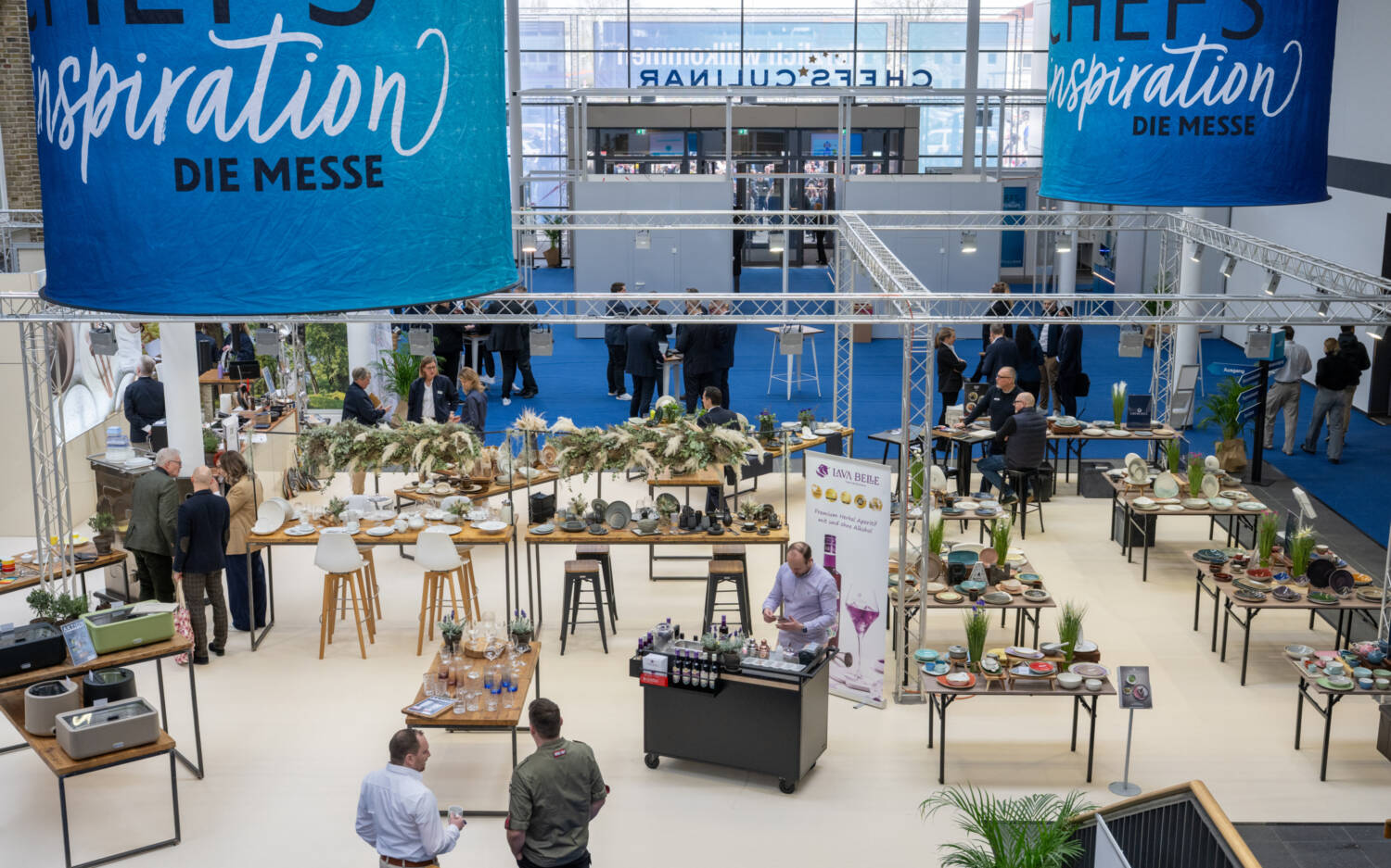 Von Produktneuheiten über Live-Cooking bis hin zu digitalen Lösungen findet man auf der CHEFS Inspiration Messe alles, was das gastronomische Herz begehrt ©CHEFS CULINAR