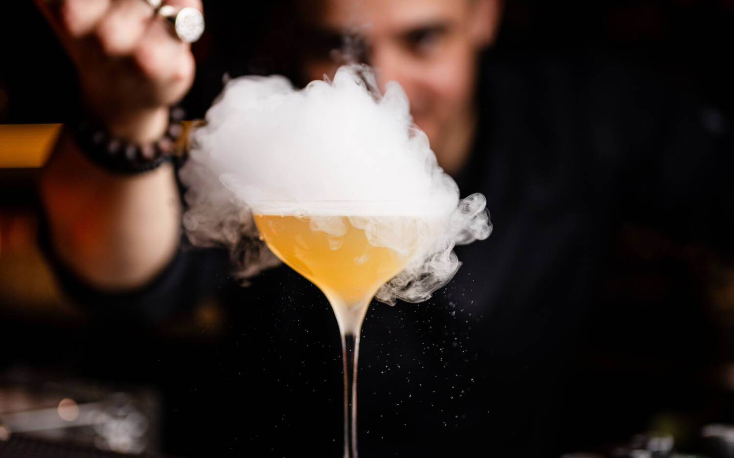 Auch exklusive Drinks dürfen im Nara nicht fehlen/ ©Kocial Agency