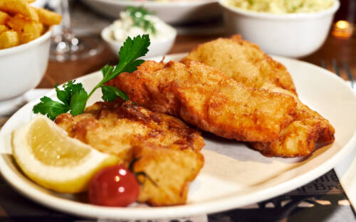 Backfisch in knuspriger Panade / ©Marc Sill
