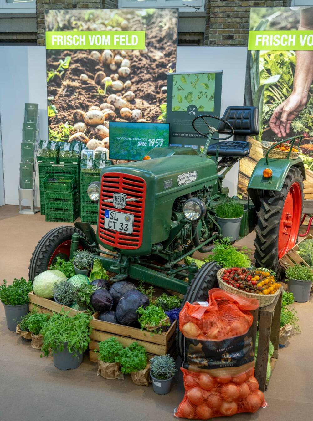 Besonders bunt: das Frische-Sortiment auf der Messe / ©CHEFS CULINAR