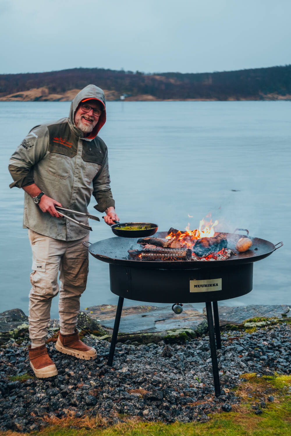 Brian Bojsen setzt auf gedünsteten Leng mit fermentiertem Apfel und Süßkartoffel und gewinnt damit den Preis für das beste Gericht / ©Julian Würzler