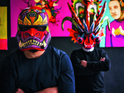 Bunte Masken, noch buntere Teller: das Tigre in Ottensen / ©Tigre 