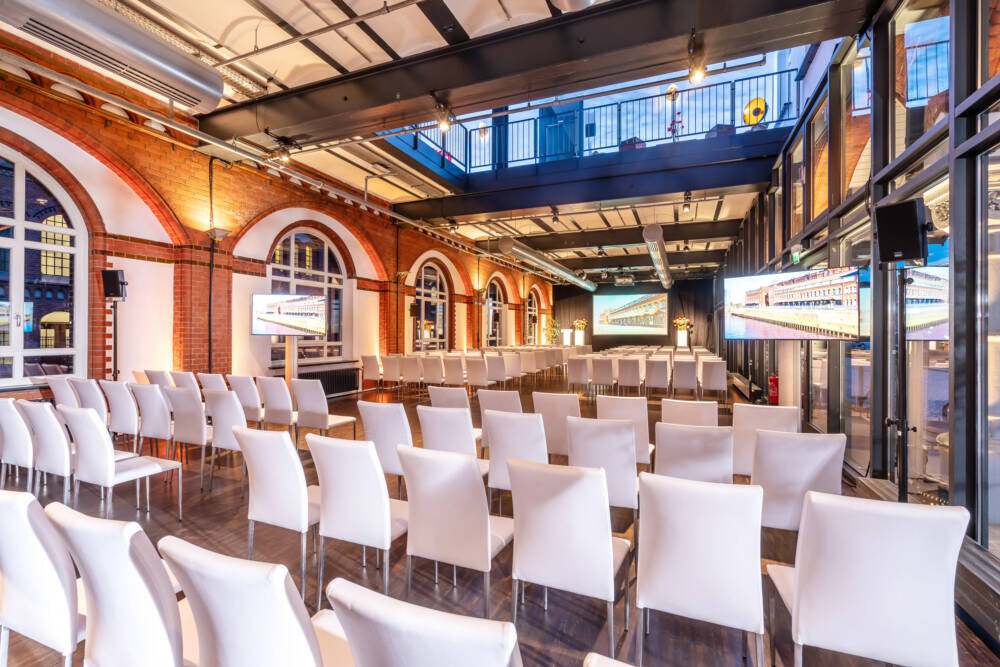 Das Ehemalige Hauptzollamt ist eine Location in unmittelbarer Nähe zur Elbe / ©NORD EVENT