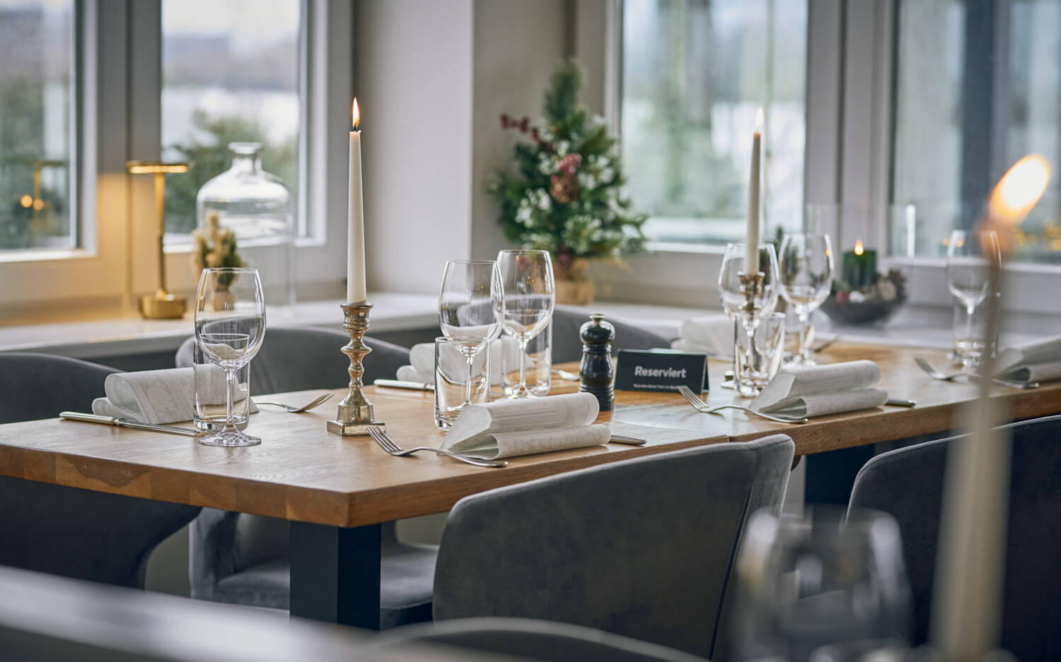 Das ELV am Elbstrand in Nienstedten bietet alles: Top-Location, modernes Wohlfühl-Interieur und starke Küche / ©Marc Sill