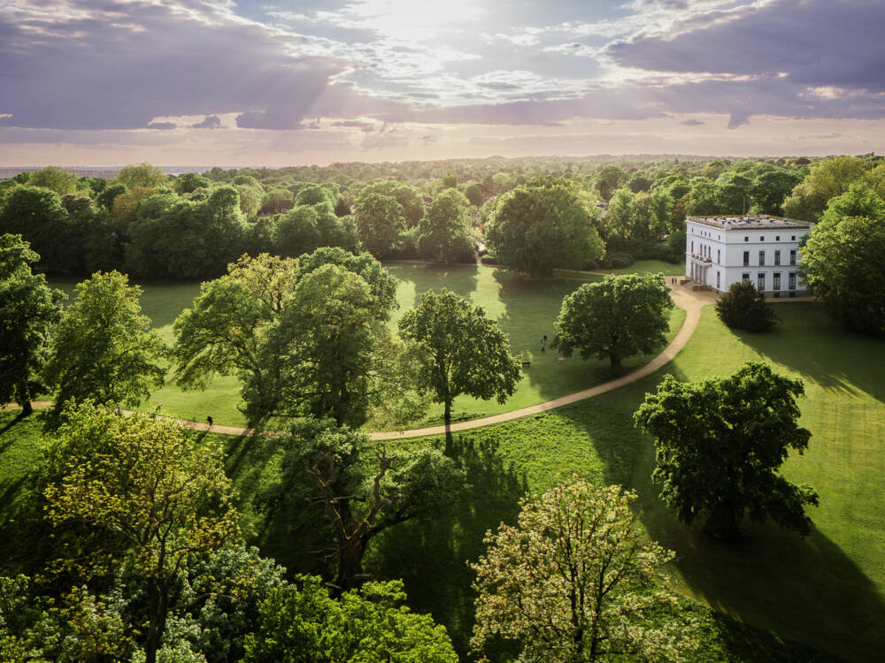 Das Jenisch Haus in Othmarschen ist eine besondere Eventlocation in Hamburg / ©SHMH / Jérome Gerull
