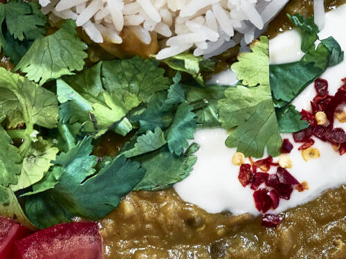 Deftige Hausmannskost, die guttut und wärmt, im Marinehof / ©Marc Sill