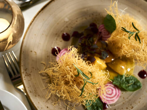 Die beladenen Teller so schön wie ein Gemälde im Rexrodt / ©Marc Sill