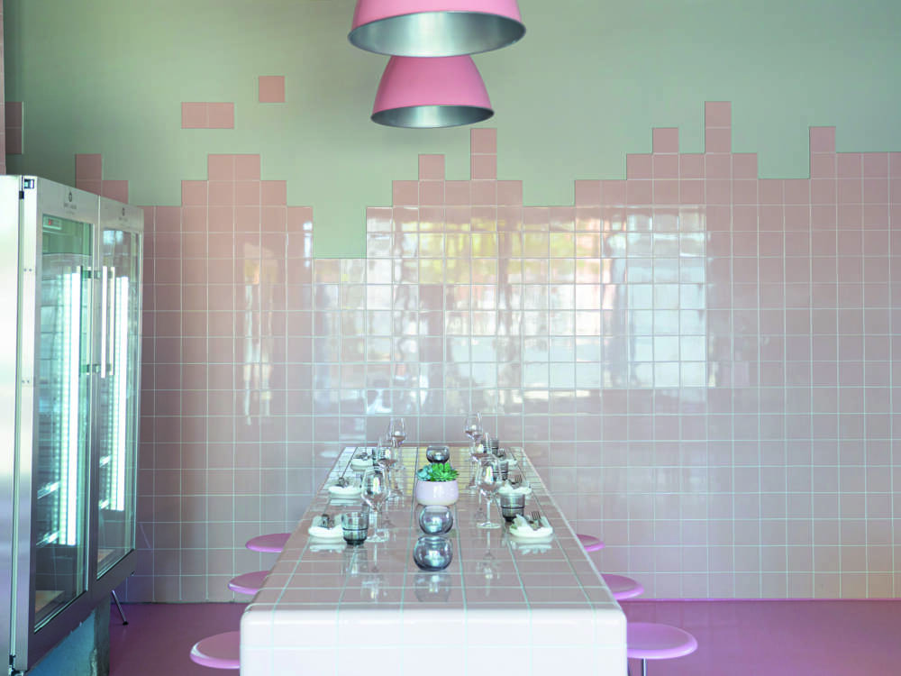 Die Fliesen sorgen für besonderes Flair: die Bullerei in St. Pauli / ©Frank Meyer