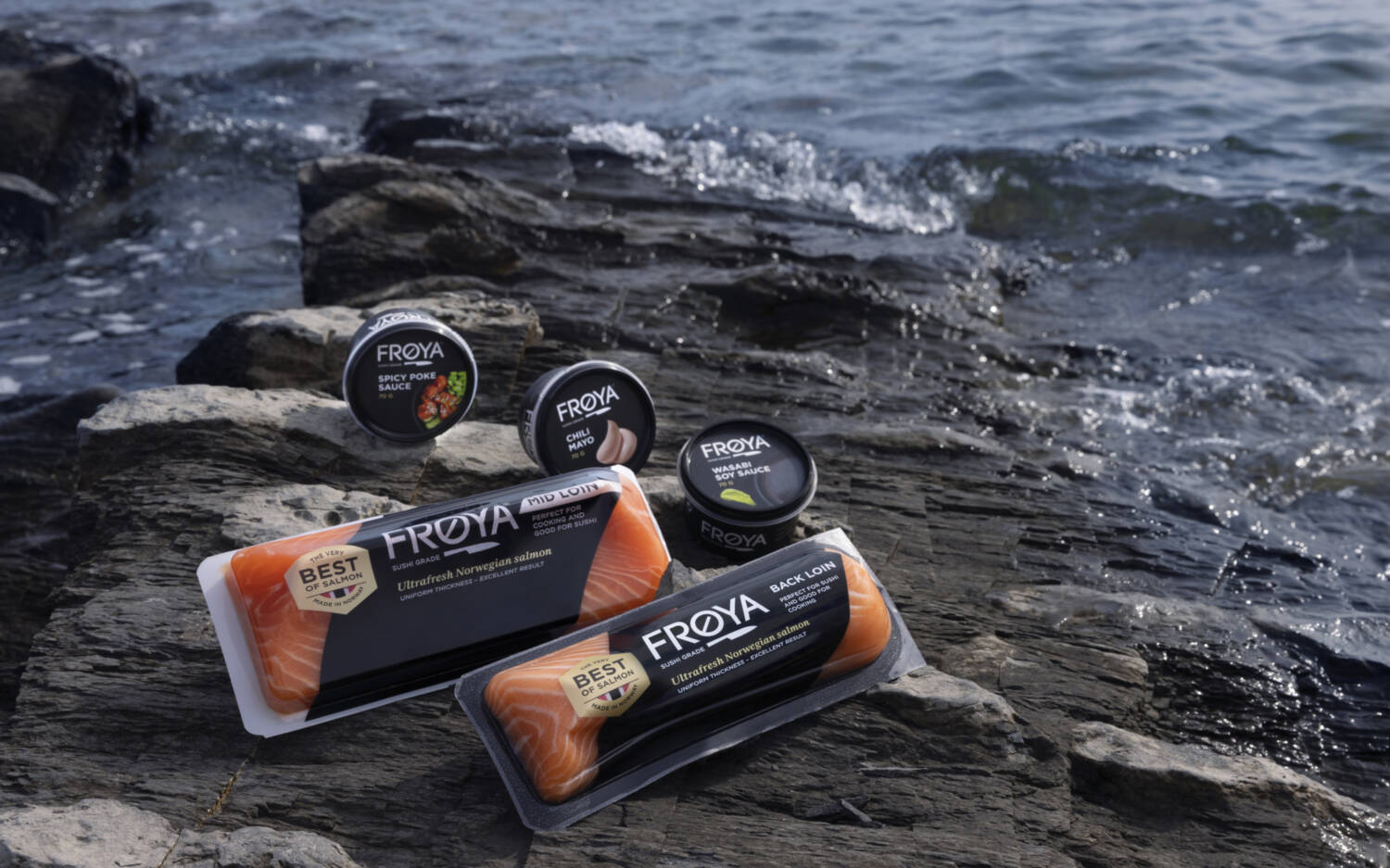 Die Marke Frøya Sushi Grade vertreibt Lendenstücke vom norwegischen Premiumlachs von der Trøndelag-Küste /©Mari Svenningsen