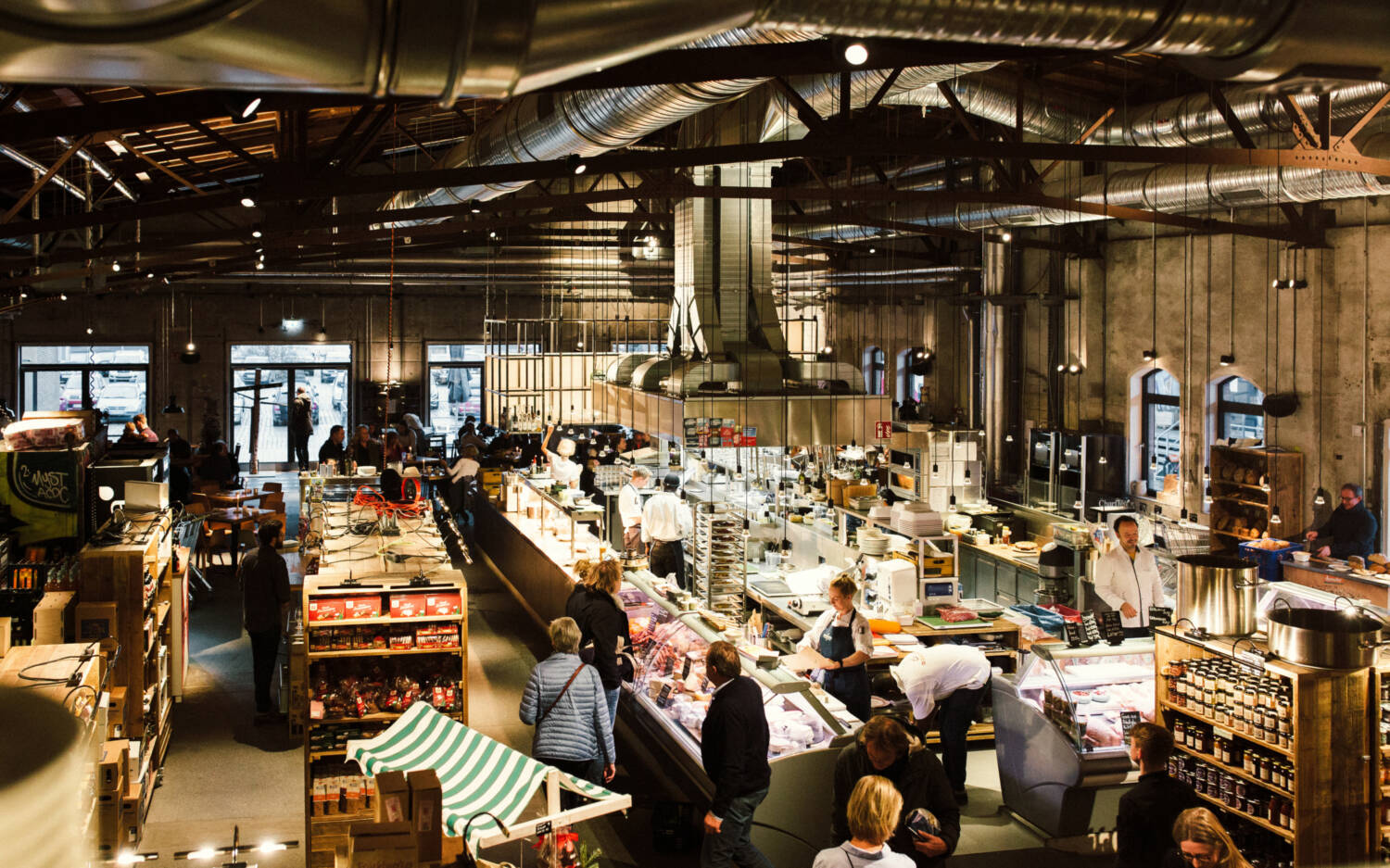Die Markthalle der Hobenköök ist Schauplatz des ersten Genussgipfels am 15. März / ©Große Cossmann