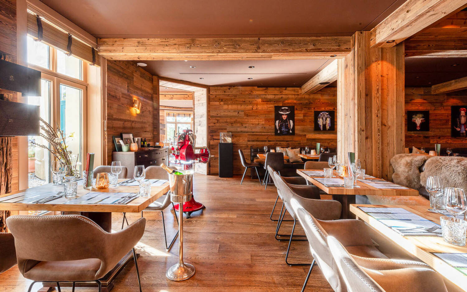 Die Süllberg Alm im Westen Hamburg holt ein Tiroler Flair in die Hansestadt / ©Süllberg Alm