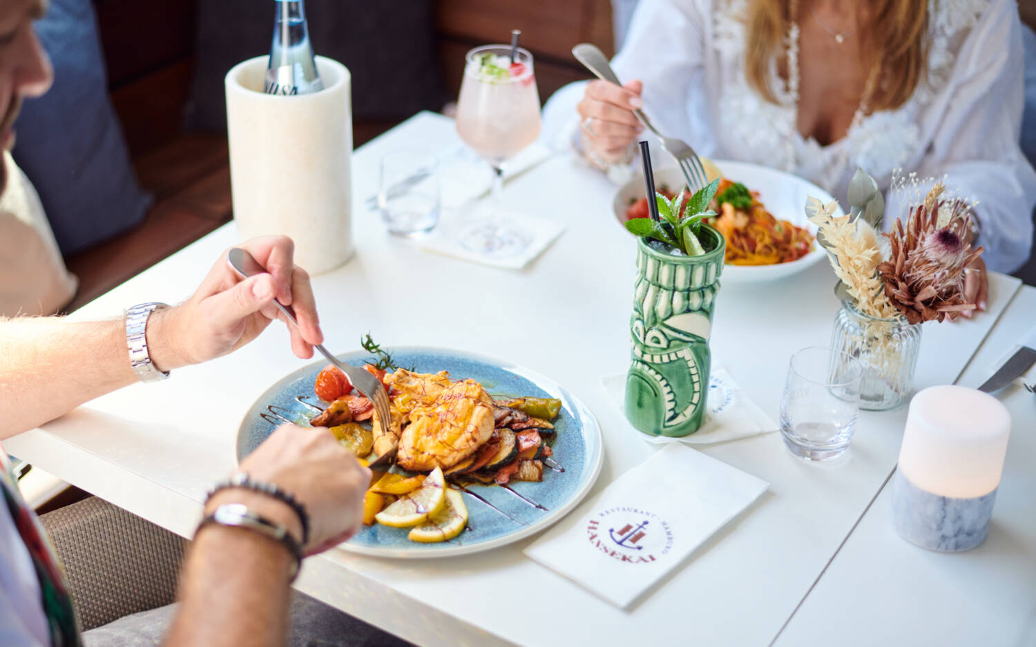 Fein abgeschmeckte Leckereien im Hansekai / ©Hansekai 