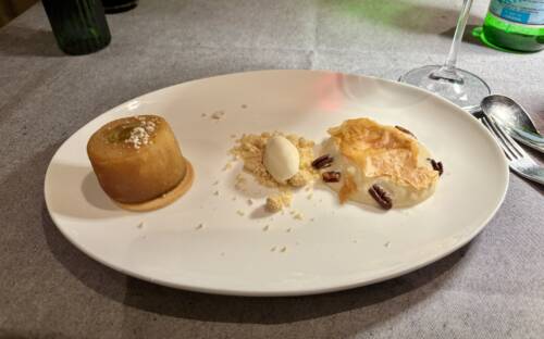 eine feine dreierlei Dessert-Kreation / ©Michael Hein 