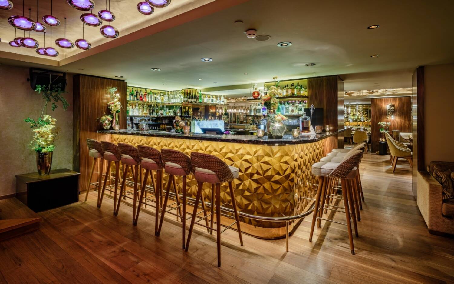 Gehobene Atmosphäre in der Nikkei Nine Bar in der Neustadt / ©Guido Leifhelm