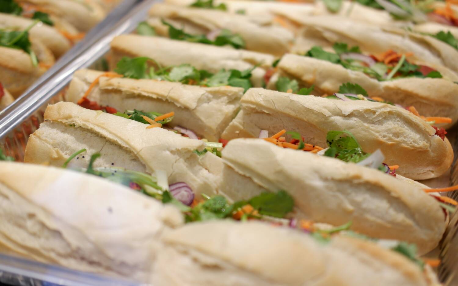 Im Banh Banh im Karoviertel stehen fünf verschiedene Sandwich-Varianten zur Auswahl / ©Unspalsh/Vu Nguyen