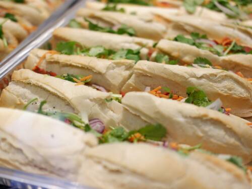 Im Banh Banh im Karoviertel stehen fünf verschiedene Sandwich-Varianten zur Auswahl / ©Unspalsh/Vu Nguyen