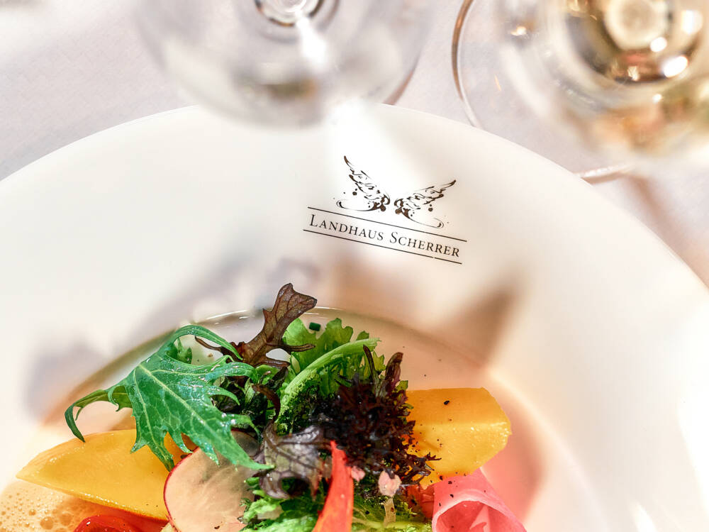 Im Landhaus Scherrer kann man Sterneküche vom Allerfeinsten genießen / ©Marc Sill