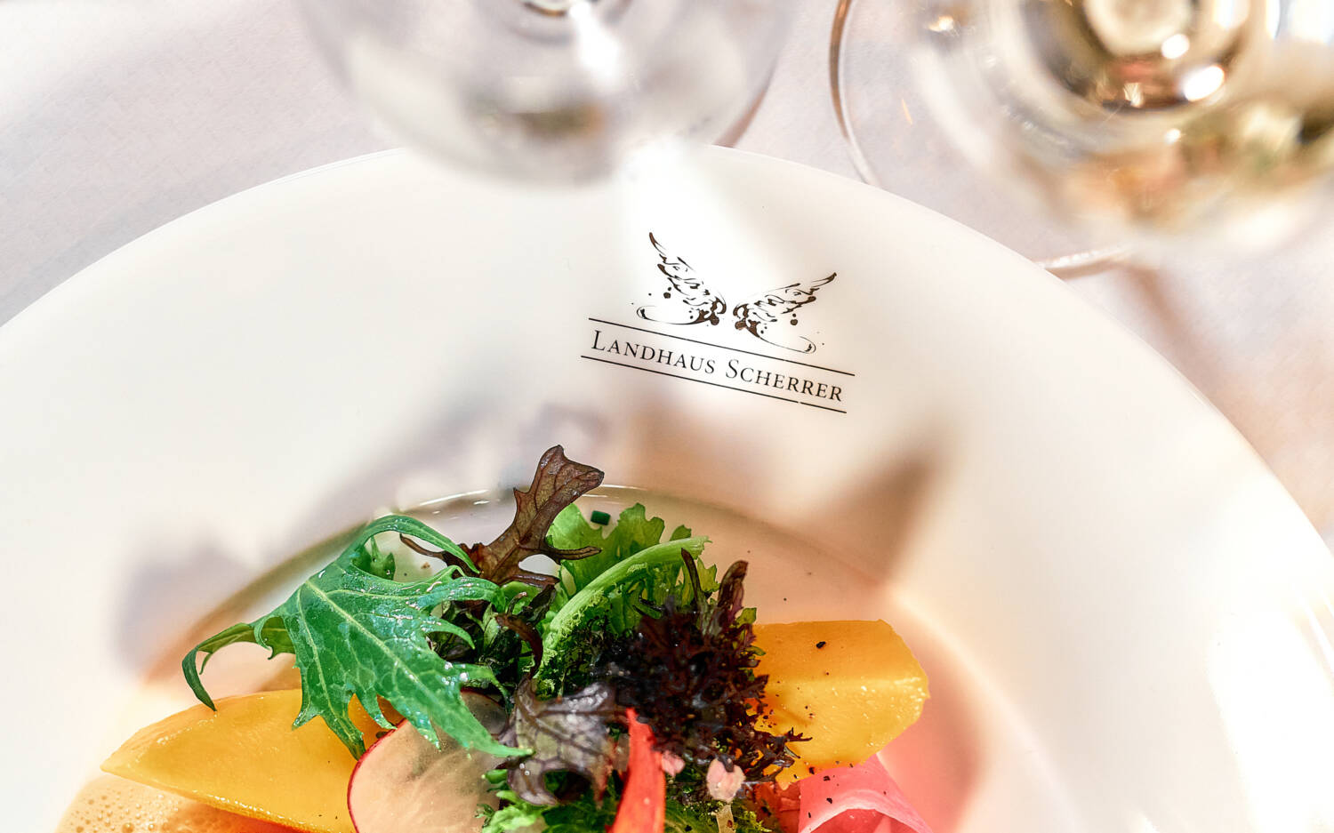 Im Landhaus Scherrer kann man Sterneküche vom Allerfeinsten genießen / ©Marc Sill