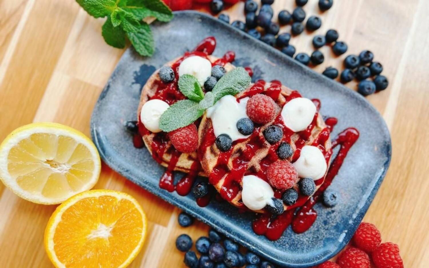 Im Sugarfree kann ohne schlechtes Gewissen geschlemmt werden: das Low-Carb-Café in der Altstadt setzt auf zuckerfreies Frühstück /©Sugarfree