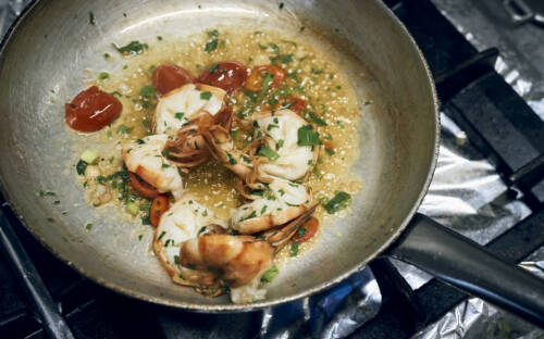 In der Positano Osteria gibt’s wunderbare Meeresfrüchte /  ©Marc Sill