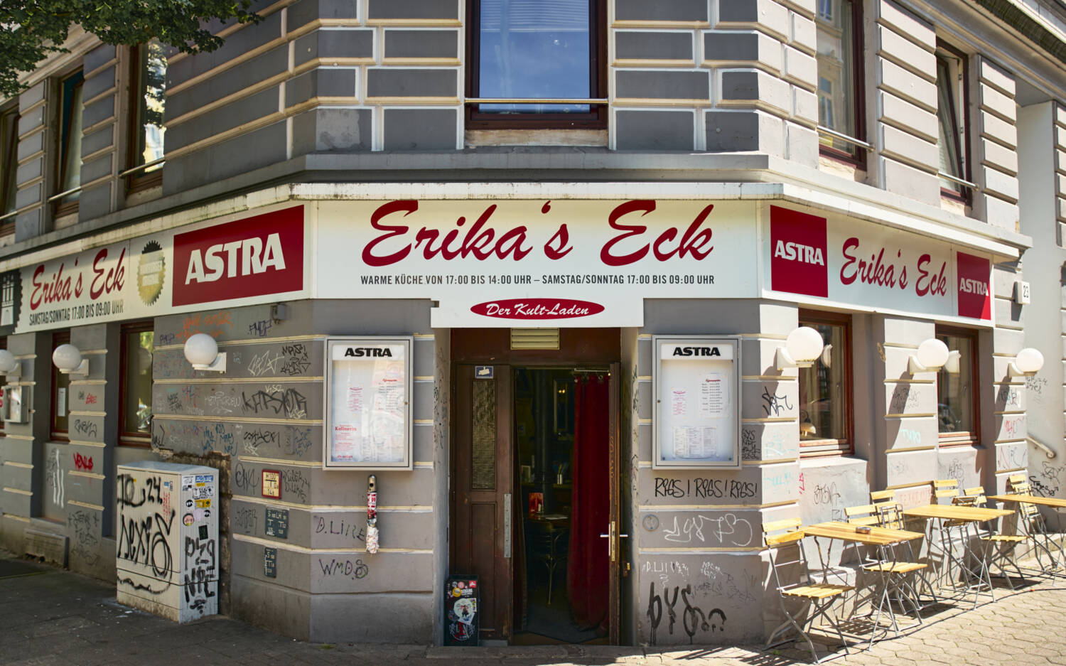 Inmitten des Schanzenviertels: Erika’s Eck / ©Marc Sill