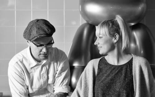 Jule-Fee Poll und Kevin Bürmann wagen den Schritt in die Selbstständigkeit und eröffnen das jfk / ©Frank Meyer