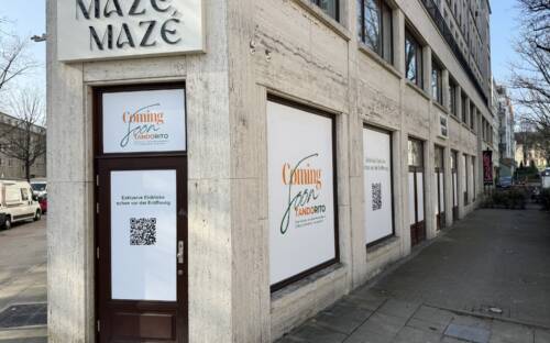 Nach Mazé Mazé folgt Tandorito: Noch hängt das alte Namensschild / ©Erik Brandt-Höge