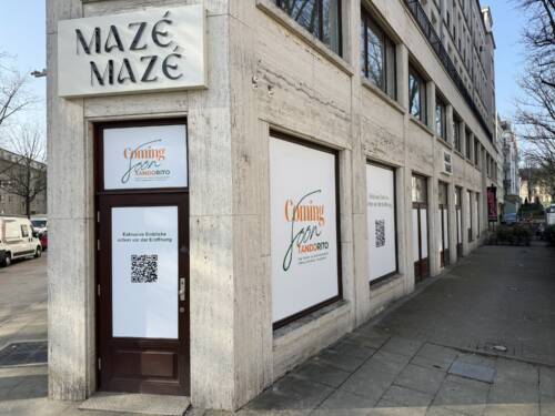 Nach Mazé Mazé folgt Tandorito: Noch hängt das alte Namensschild / ©Erik Brandt-Höge