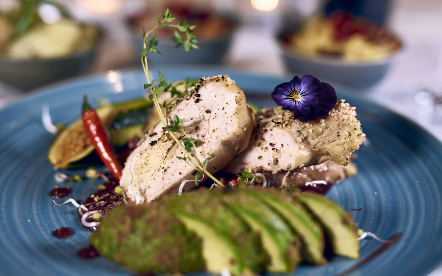 Reich an sinnlichen Aromen und exotischen Gewürzen kommen die Gerichte im L’Orient daher /©Marc Sill