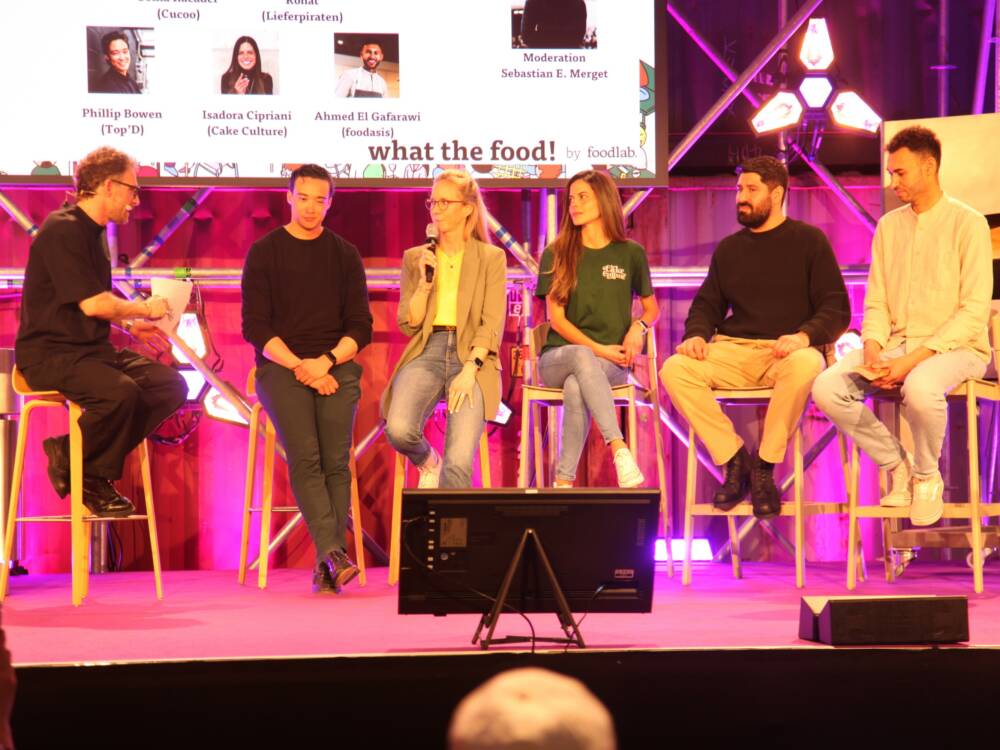 Top’d-Gründer Phillip Amadeus Bowen (zweiter von links) ist der Gewinner vom Foodlab Accelerator / ©Foodlab