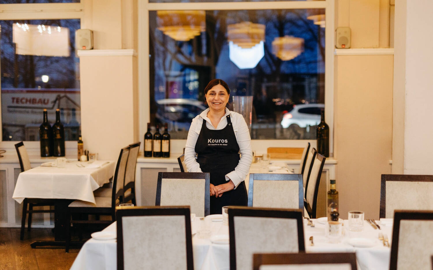 Anastasia Kyvranoglou überzeugt mit ihrem Restaurant Kouros /  ©Julia Schumacher