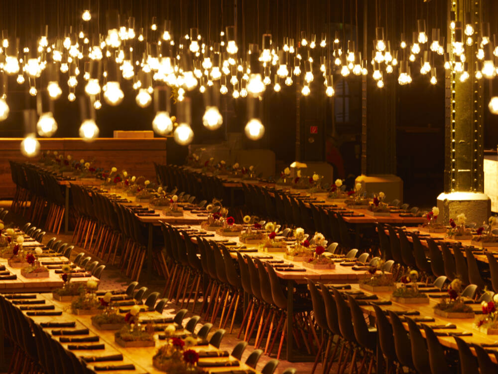 Auch in beliebten Locations wie der Altonaer Fischauktionshalle sorgt Nordlite für gelungene Events mit Fullservice /©Tim Oehler