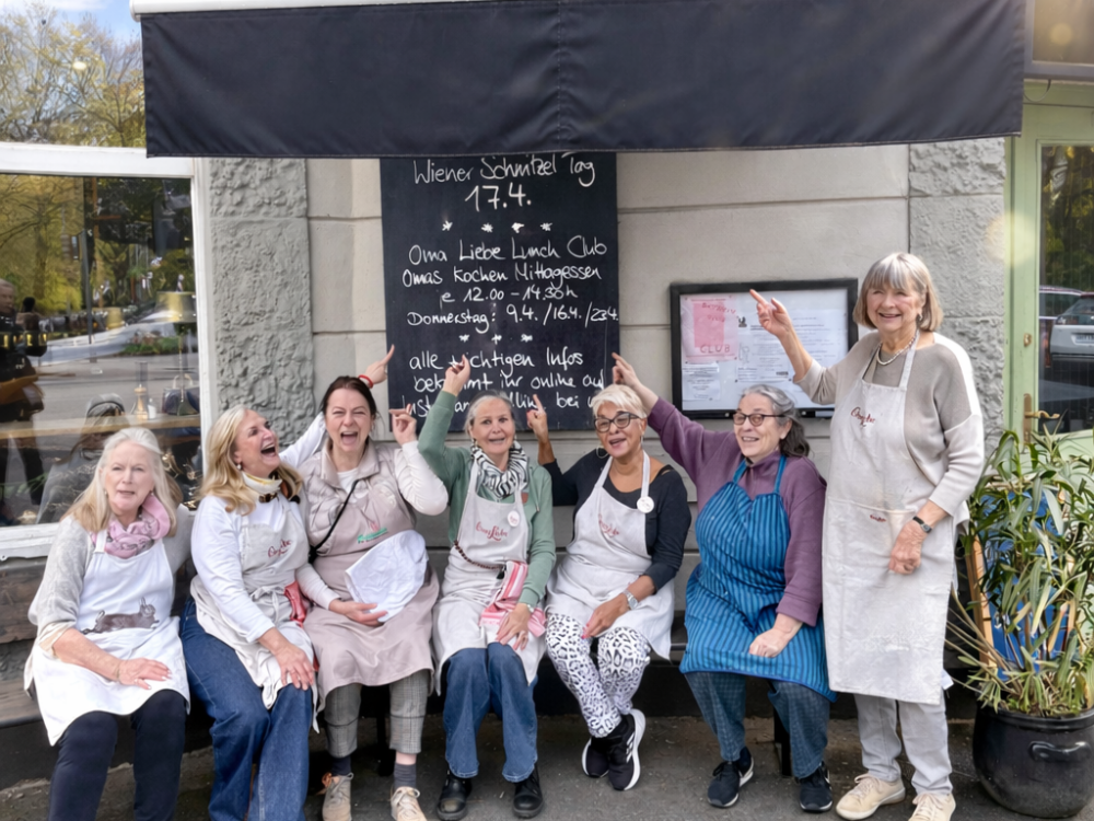 Das beliebte Mittagstisch-Pop-up ist zurück: im Frühjahr gibt’s Hausmannskost beim OmaLiebe Lunch Club im Manzels /©OmaLiebe e.V.