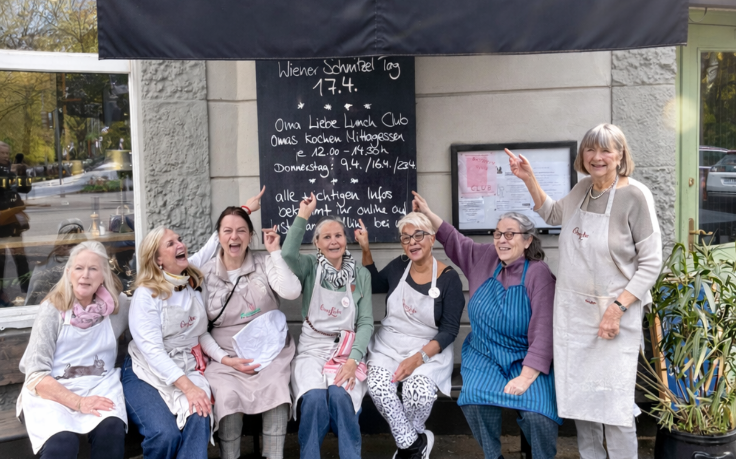 Das beliebte Mittagstisch-Pop-up ist zurück: im Frühjahr gibt’s Hausmannskost beim OmaLiebe Lunch Club im Manzels /©OmaLiebe e.V.