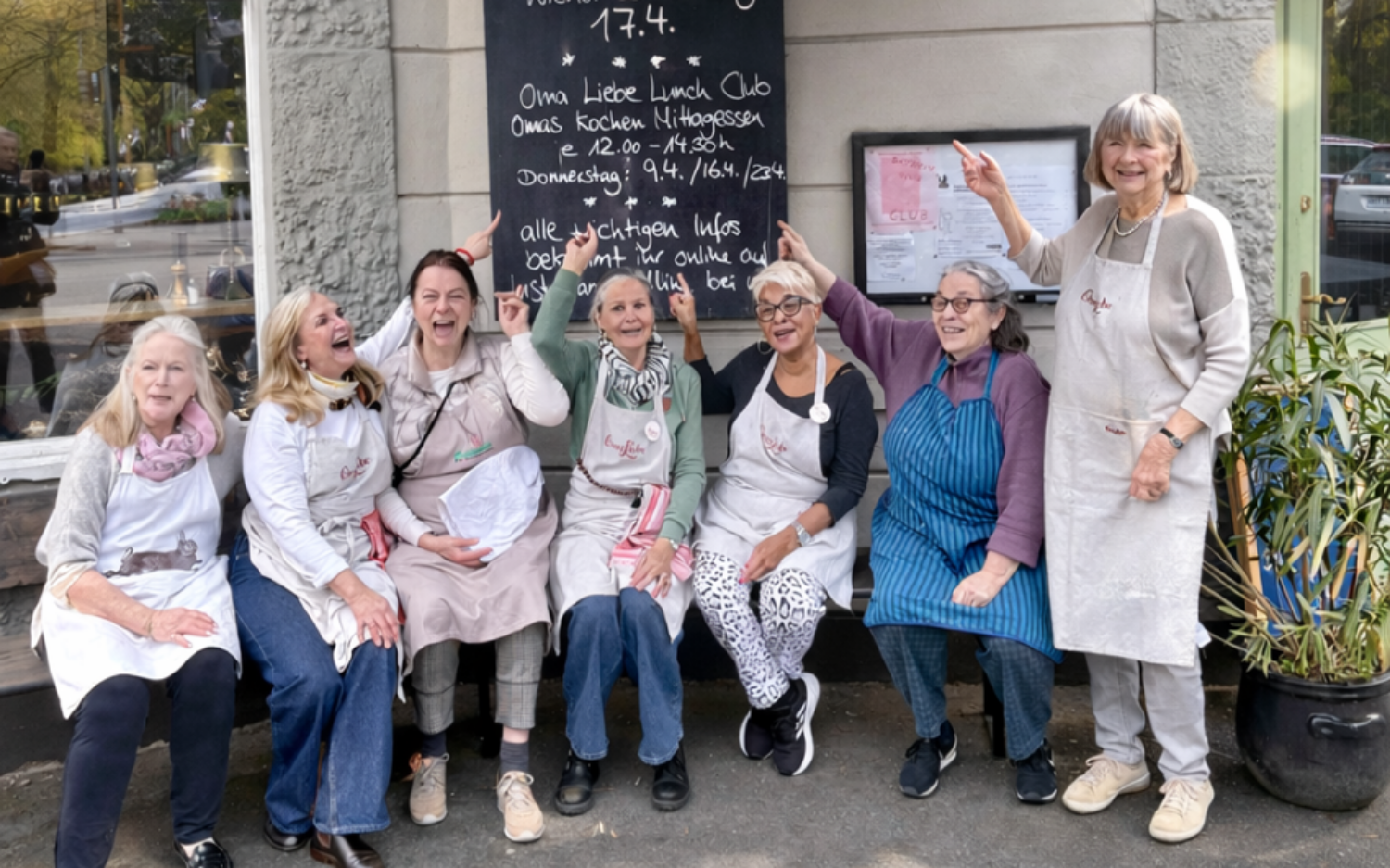 Das beliebte Mittagstisch-Pop-up ist zurück: im Frühjahr gibt’s Hausmannskost beim OmaLiebe Lunch Club im Manzels /©OmaLiebe e.V.