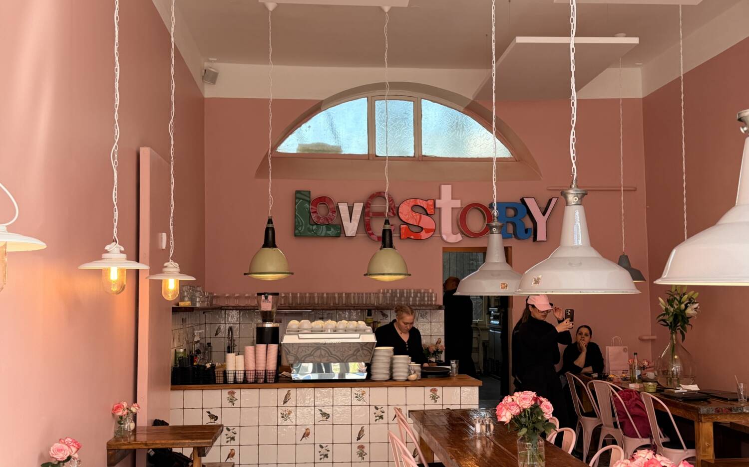 Die Location am Neuen Pferdemarkt wurde in einen Traum in Rosa verwandelt / ©A never ever ending lovestory