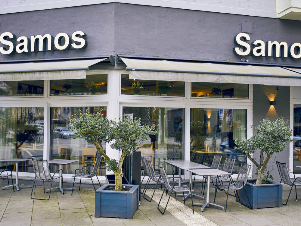 Gut gelegen zwischen den zahlreichen Gastronomien in der Osterstraße: das Samos in Eimsbüttel / ©Marc Sill