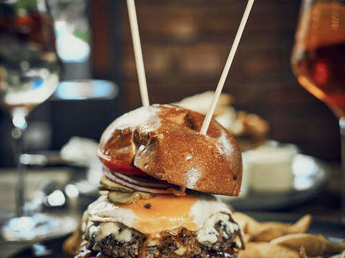 Im Körri sind die Portionen üppig. Und die Zusammenstellung einiger Gerichte ziemlich kreativ / ©Marc Sill