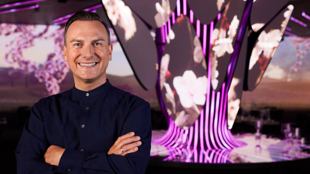 Japanische Küche vom Berliner Sternekoch Tim Raue gibt es an Bord im 360-Grad-Restaurant Fugu / ©TUI Cruises GmbH