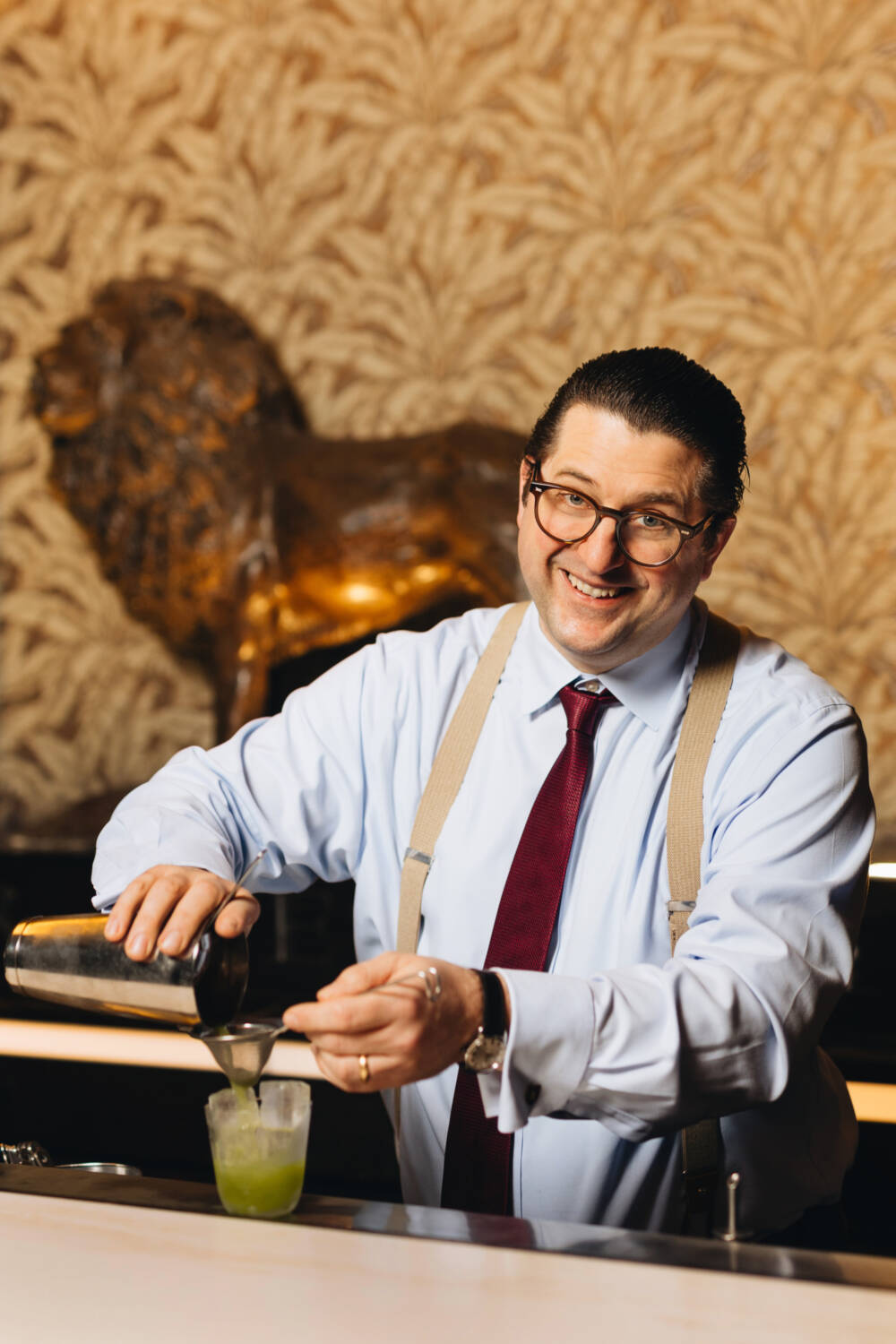 Le Lion Betreiber Jörg Meyer machte seinen Drink, den Gin Basil Smash, weltbekannt zu einem Hit / ©Julia Schumacher