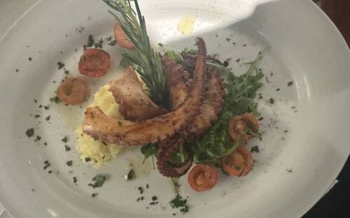 Natürlich darf der für die italienische Küche typische Pulpo nicht fehlen / ©Sicilia Antica 