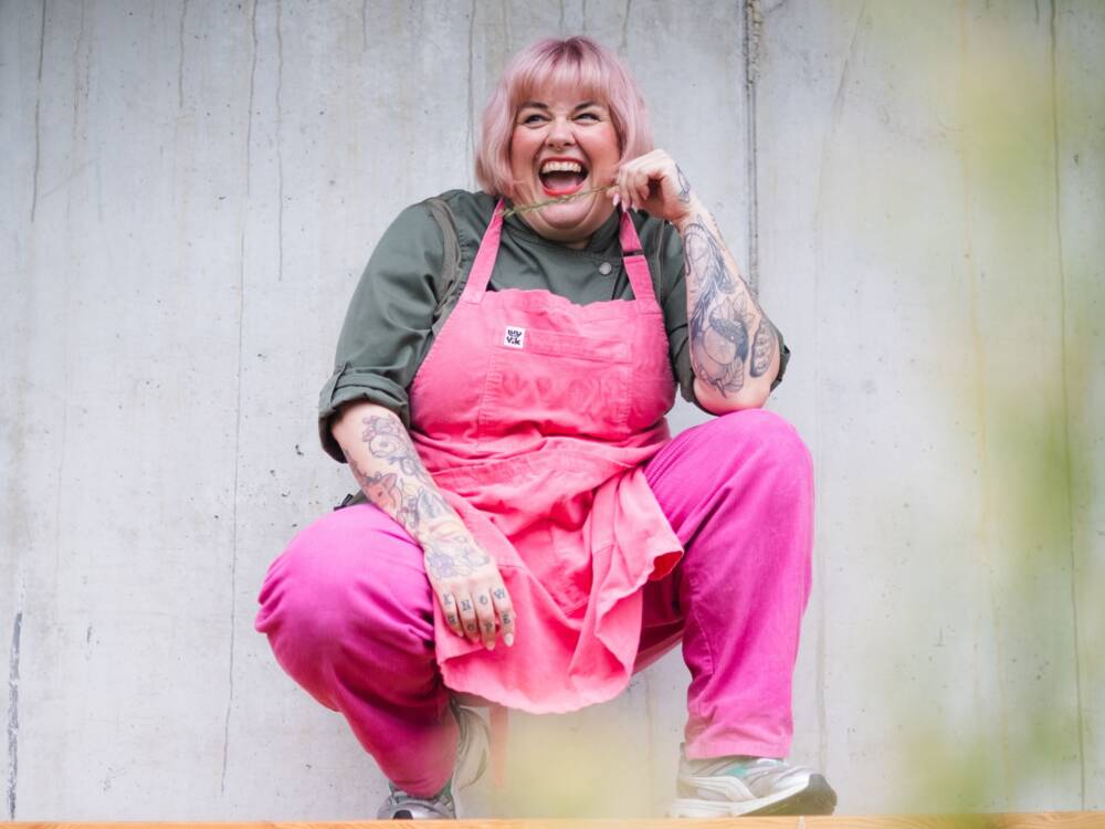 Nina Meyer kommt für das erste Chef:in Pop-up aus dem Allgäu nach Hamburg / ©Andreas Brüstl