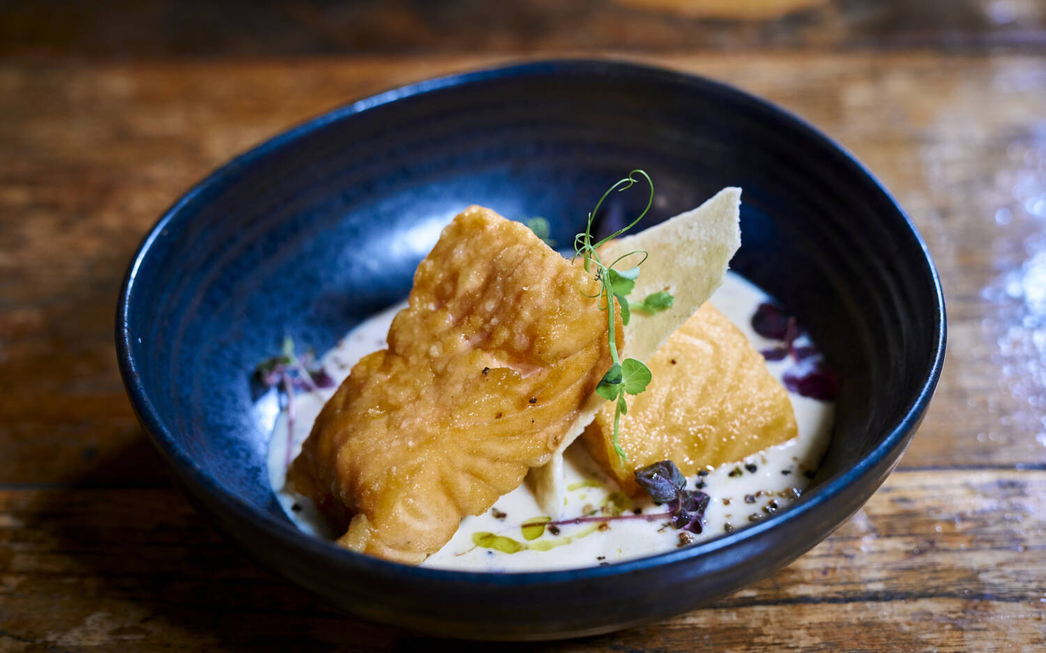 Richtig gute portugiesische Küche gibt es in Nienstedten in der Flottbeker Schmiede /©Julia Schumacher