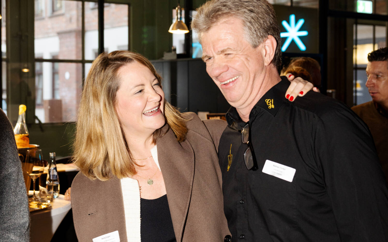 Anna Ziegler (Hotel Vier Jahres­zeiten) mit Mathias Forkel / ©Liza Holiarchuk