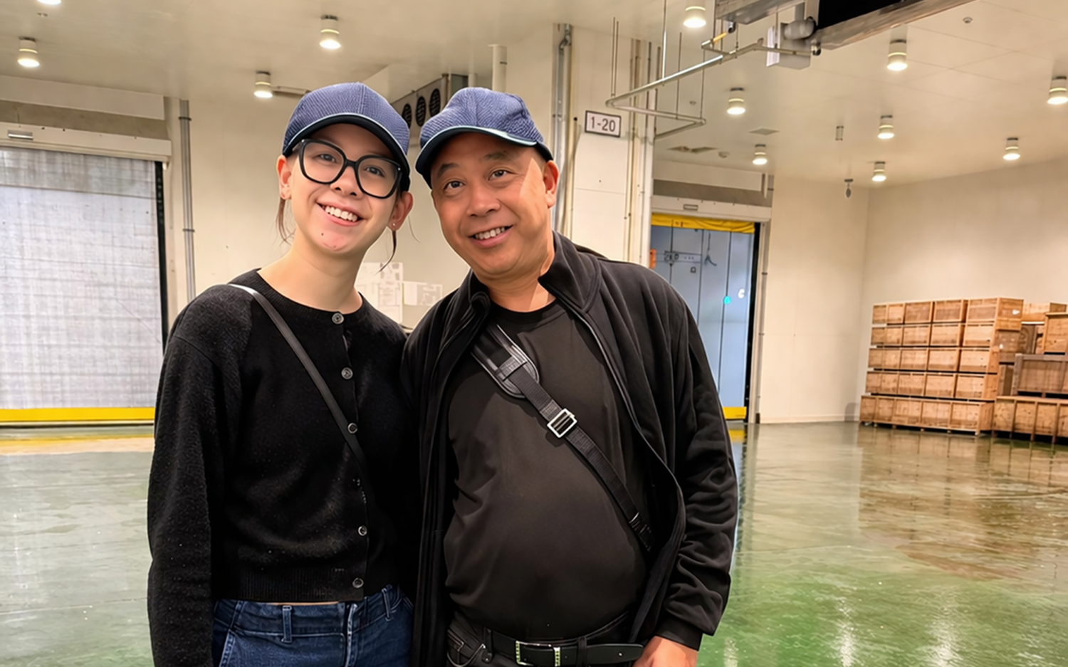 Benita Yin führt gemeinsam mit Vater Shumin Yin die Yin Seafood GmbH / ©Benita Yin